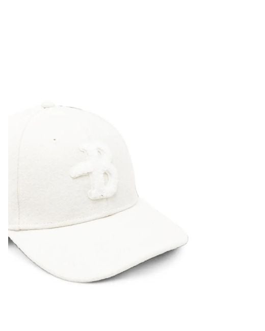 Ballantyne White Logo-Patch Baseball Cap for men
