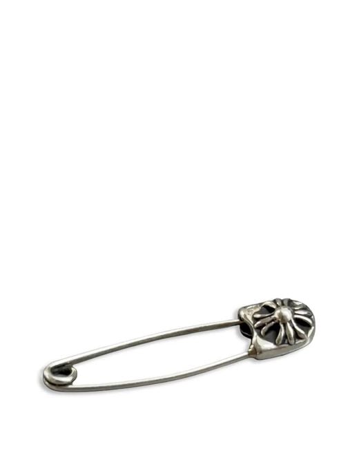 Chrome Hearts White Engraved Safety Pin