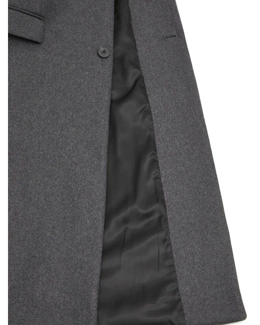 Sporty & Rich Black Button Coat