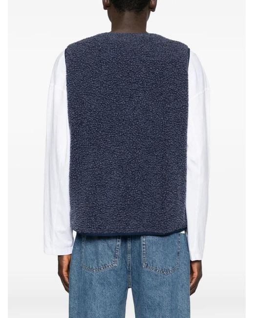 Hoktown gilet American Vintage de hombre de color Blue