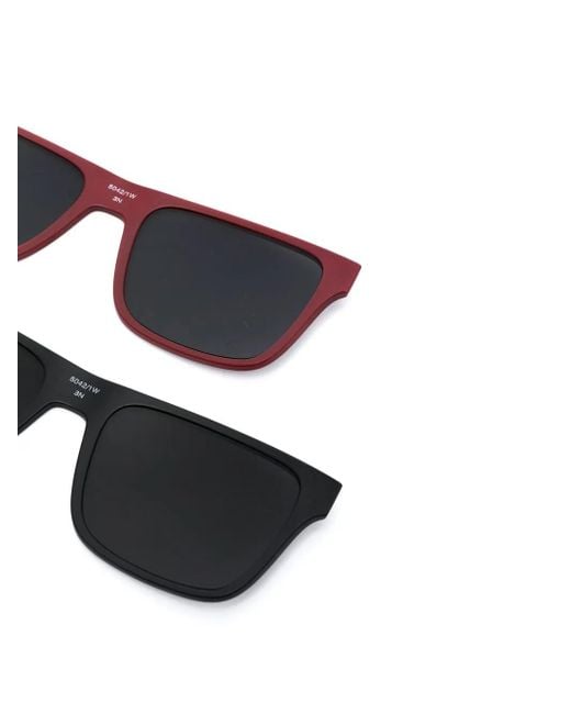 Occhiali Da Sole Rettangolari di Emporio Armani in Brown da Uomo