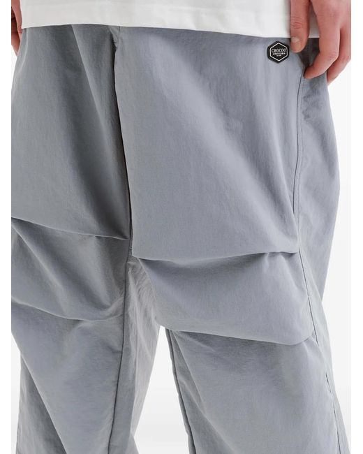 Chocoolate Gray Pantalon À Design Superposé for men