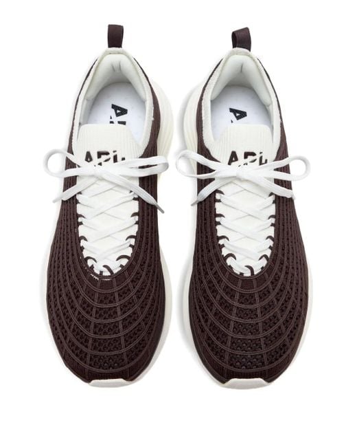 Athletic Propulsion Labs Brown Techloom Zipline Sneakers