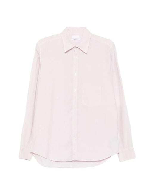 Cellar Door Pink Sid Long-Sleeve Shirt for men