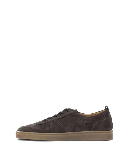 Henderson Brown Suede Sneakers for men