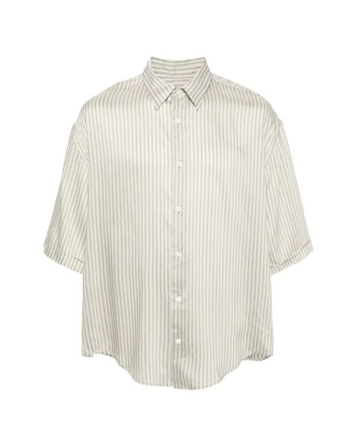 AMI White Ami Shirts for men