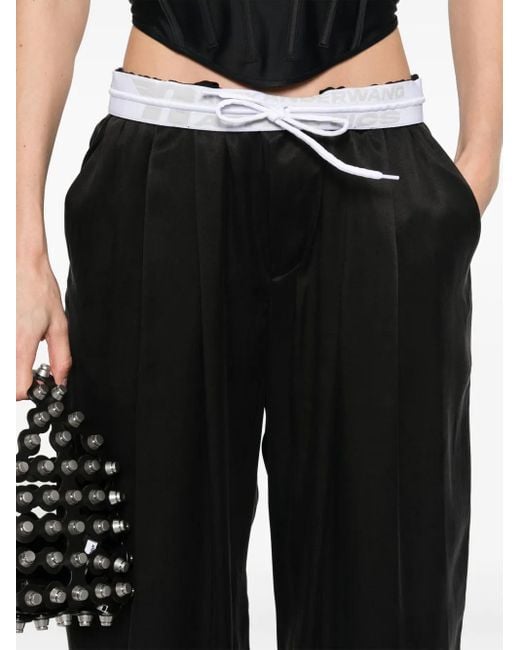 Alexander Wang Plooibroek in het Black