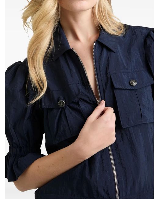 Cinq À Sept Blue Holly Parachute Jacket