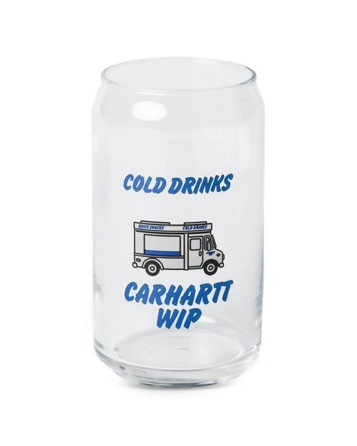 Carhartt White Graphic-Print Glass