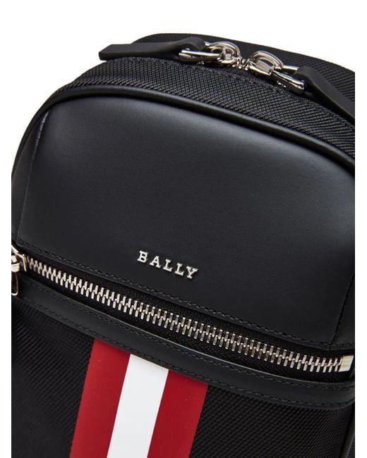Bally Messengertas Met Lint in het Black voor heren