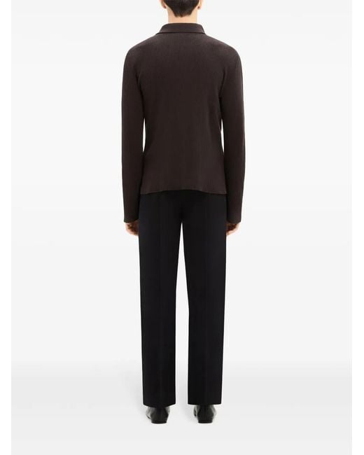 Courreges Wollen Polo in het Black voor heren