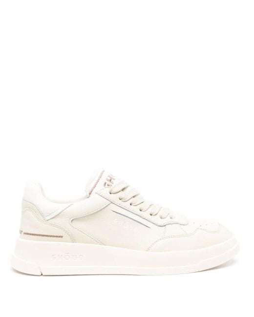 GHŌUD Tweener Low-top Leather Sneakers in White | Lyst