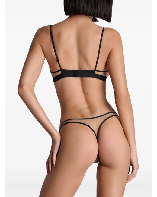 String Pure Tentation Maison Close en coloris Metallic