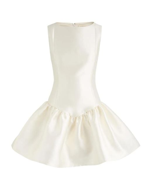 De La Vali White Sentido Mini Dress