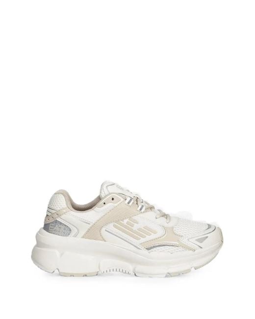 Baskets À Patch Logo EA7 en coloris White