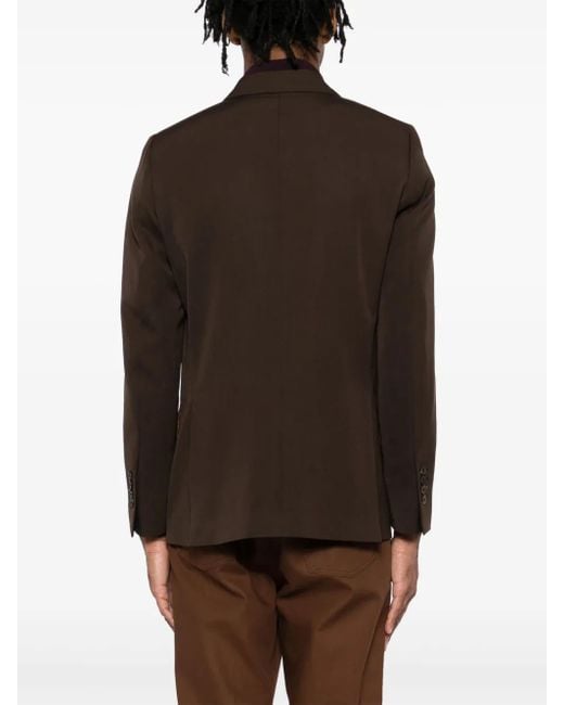 Paul Smith Black Double-Breasted Blazer for men