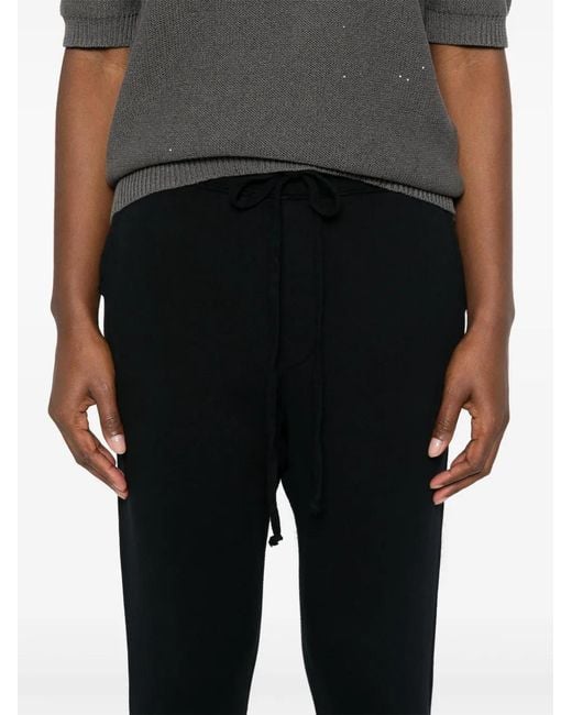 Nili Lotan Black Cropped Trousers