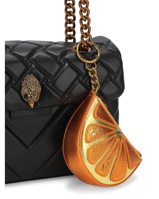 Kurt Geiger Metallic Slice-Shape Bag Accessory