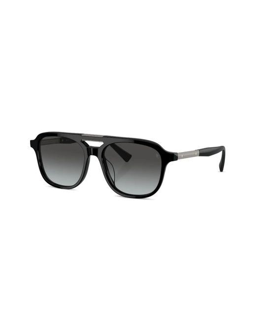 Brunello Cucinelli Black Sartorial Sunset Sunglasses for men