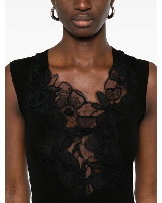 Ermanno Scervino レーストップ Black
