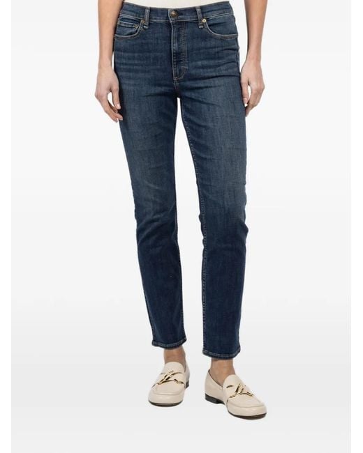 Rag & Bone Blue Five-Pocket-Style Jeans