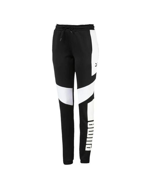 PUMA Black Archive T7 Striped Track Pants