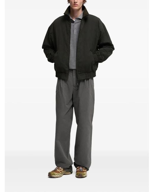 Aspesi Black Stanton Bomber Jacket for men