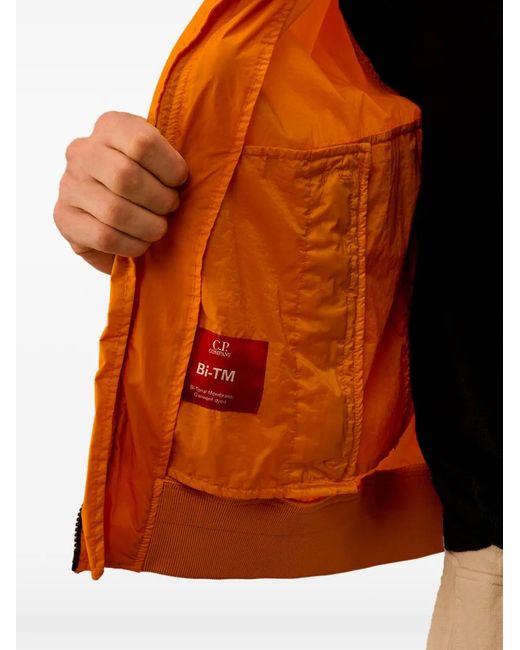 C P Company Orange Lens-Detail Bomber Jacket for men