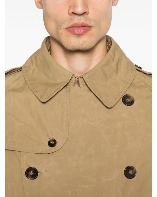 L'IMPERMEABILE Natural Trench Vasco À Taille Ceinturée for men