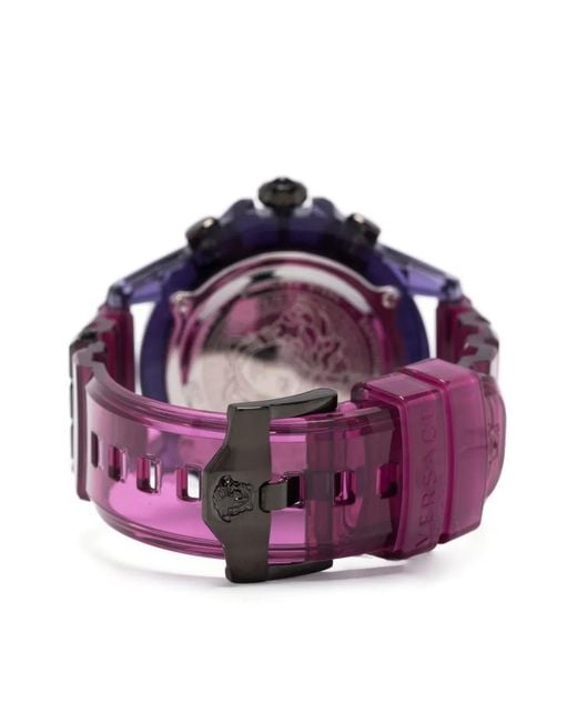 Versace Purple Icon Active Chrono 44Mm for men