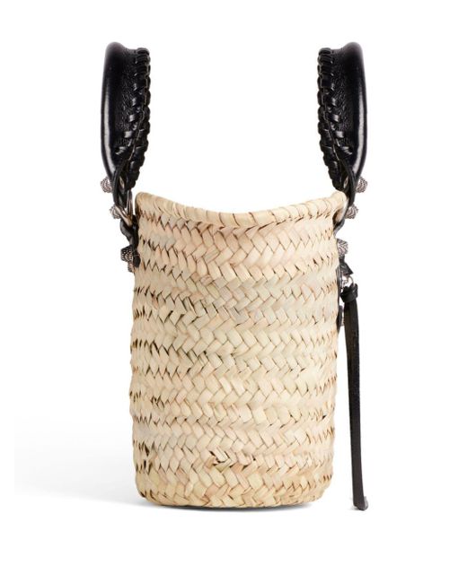 Balenciaga Metallic Small Le Cagole Basket Bag