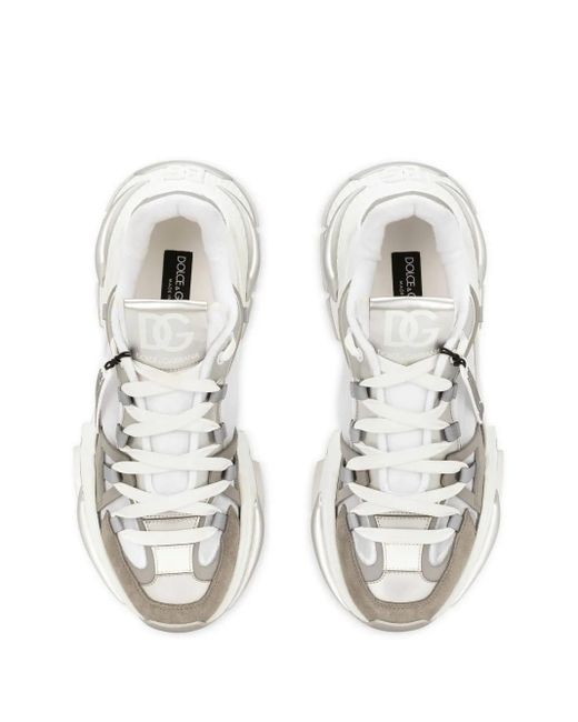 Dolce & Gabbana White Flat Shoes for men