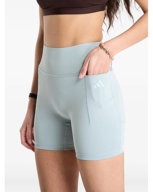 Adidas Blue Optime Power Shorts