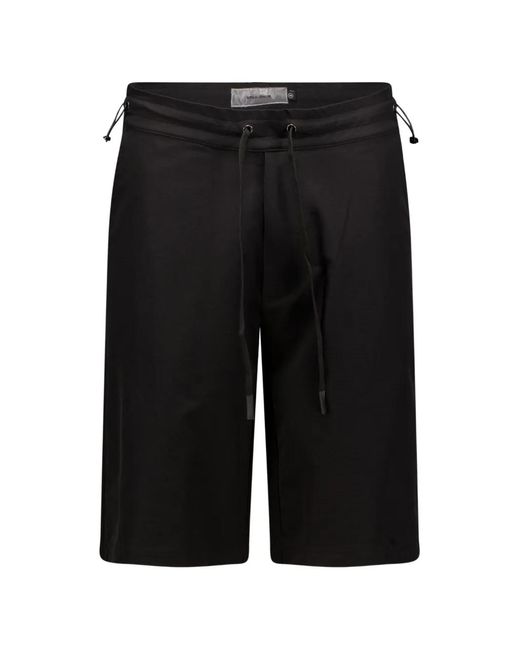 STUDENTS Black Miltons Baggy Shorts for men