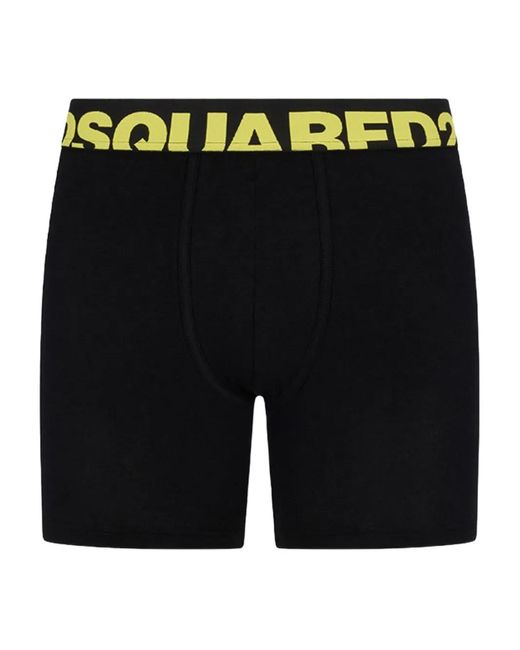 DSquared² Black Logo Trunk Boxers for men