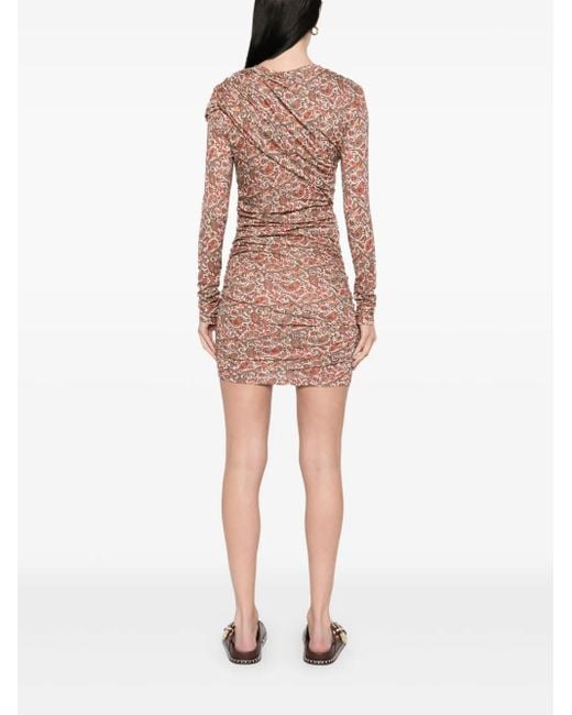 Isabel Marant Pink Denise Mini Dress