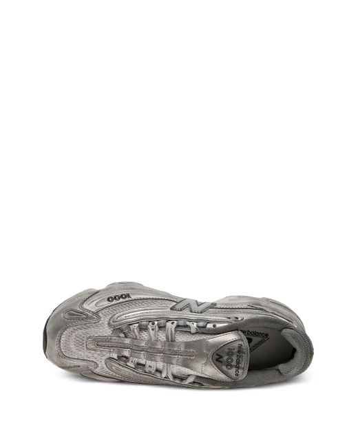 New Balance Gray 1000 Lace-Up Sneakers