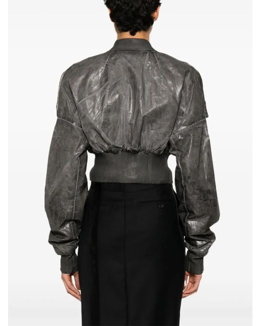 Rick Owens フライト ジャケット Gray
