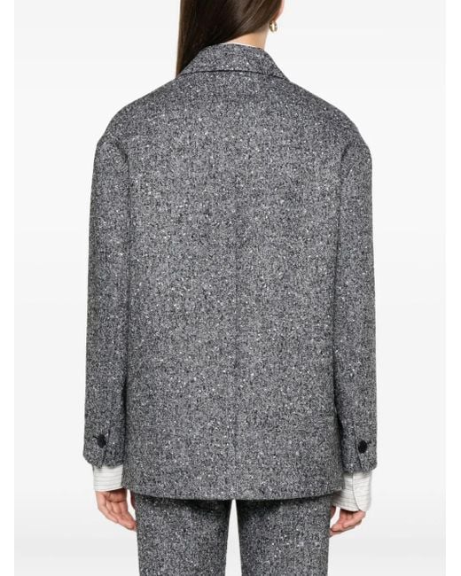 Ermanno Scervino ボタン ジャケット Gray