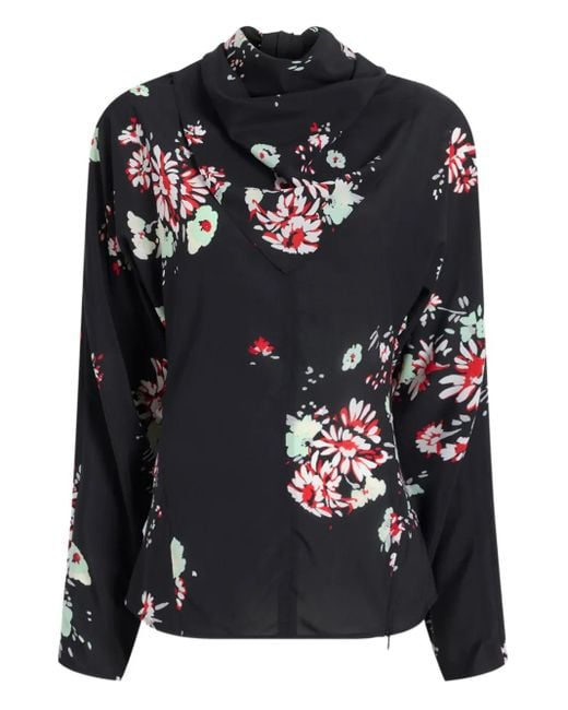 Proenza Schouler カウルネック ブラウス Black