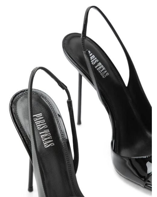 Paris Texas White Lidia Slingback Sandals