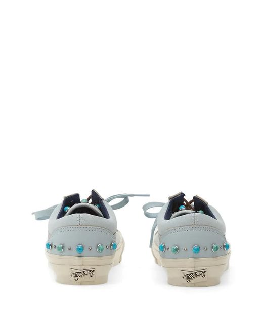 Vans White Lx Old Skool 36 Stud-Embellishment Sneakers