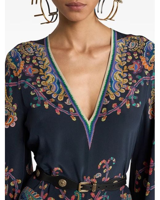 Short Dresses Etro de color Blue
