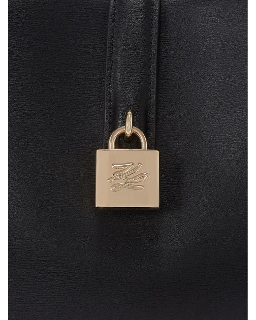Karl Lagerfeld Black Medium K/Autograph Tote Bag
