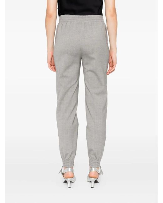 Ermanno Scervino Gray Hose mit meliertem Effekt