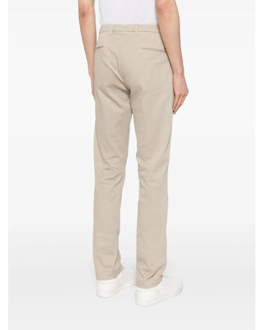Corneliani Natural Straight-Leg Chino Trousers for men