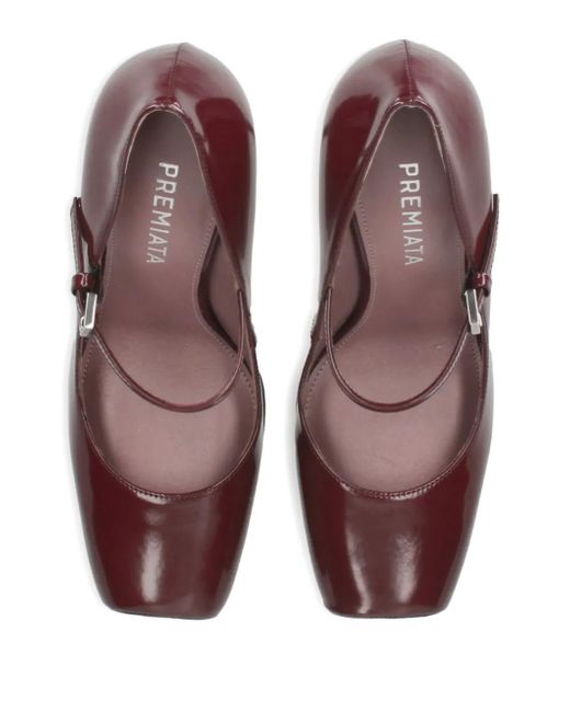 Premiata Pink Marilyn Square-Toe Pumps