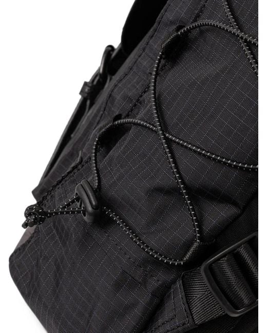 Doughnut Black Buckle-Fastening Backpack