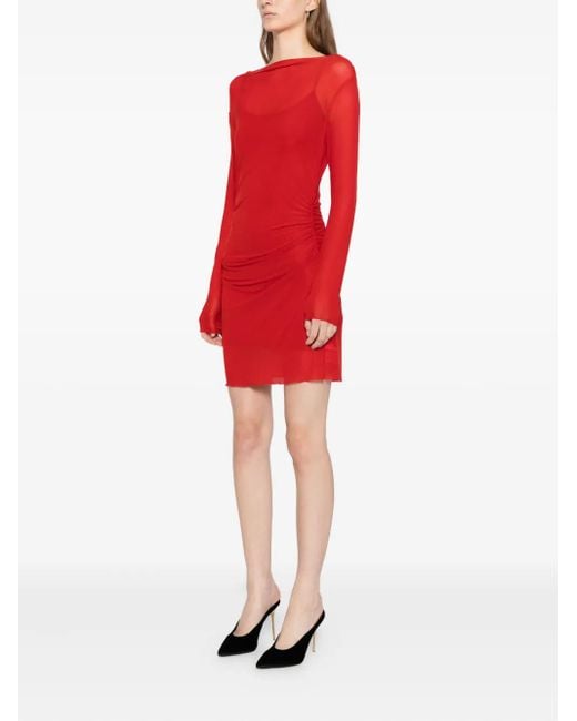 Reformation Reese Knit Dress in Red | Lyst