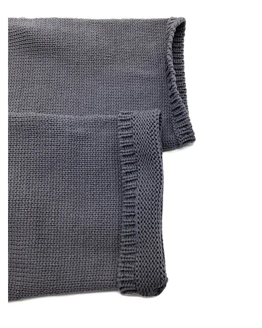 Comme des Garçons Gray Zip-Detail Button-Up Cardigan for men